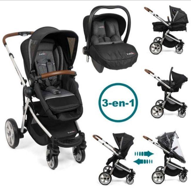 Acheter TROTTINE Pack Poussette 3 en 1 réversible + Siège auto bébé R129 TS HORIZON 2 Lx Silver Comme neuf - 285,29 € TROTTINE Pack Poussette 3 en 1 réversible + Siège auto bébé R129 TS HORIZON 2 Lx Silver Comme neuf - reconditionné disponible sur Label Emmaüs